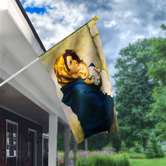 MADONNA OF THE STREETS HOUSE FLAG